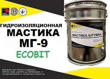 Мастика гидроизоляционная битумно-латексная МГ-9 Ecobit ДСТУ Б В.2.7-108-2001 